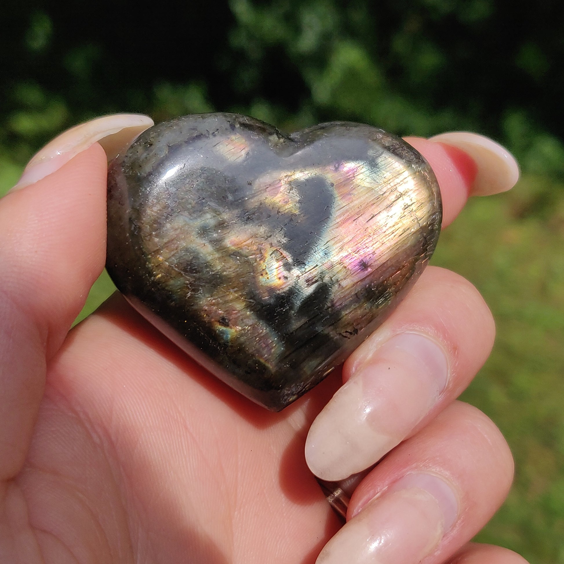 Labradorite Heart (#11) - Simply Affinity