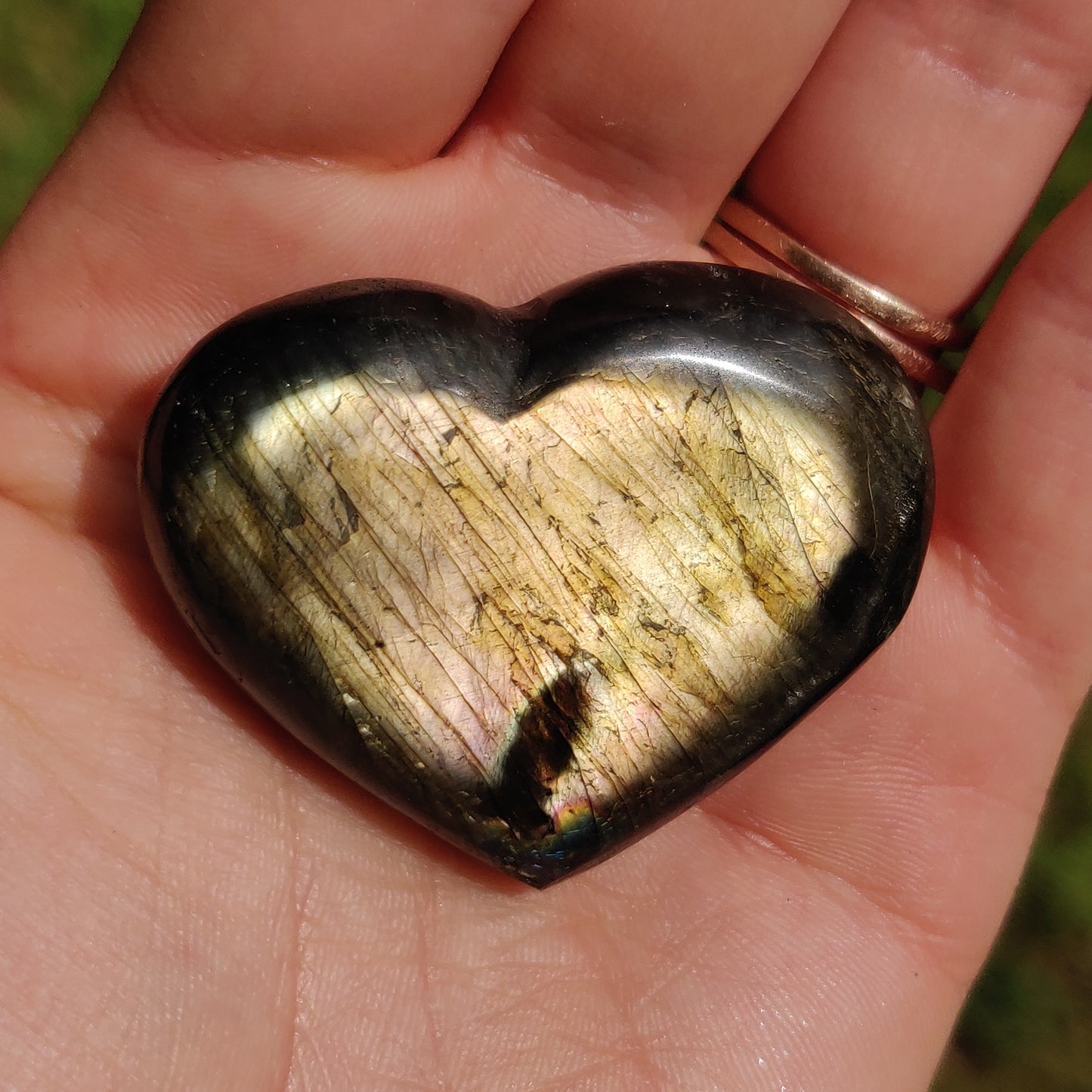 Labradorite Heart (#11) - Simply Affinity