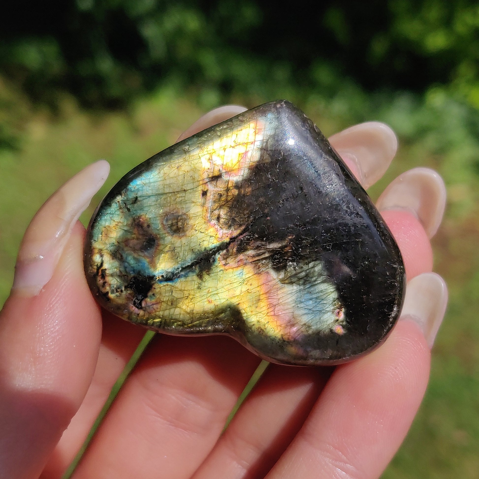 Labradorite Heart (#16) - Simply Affinity