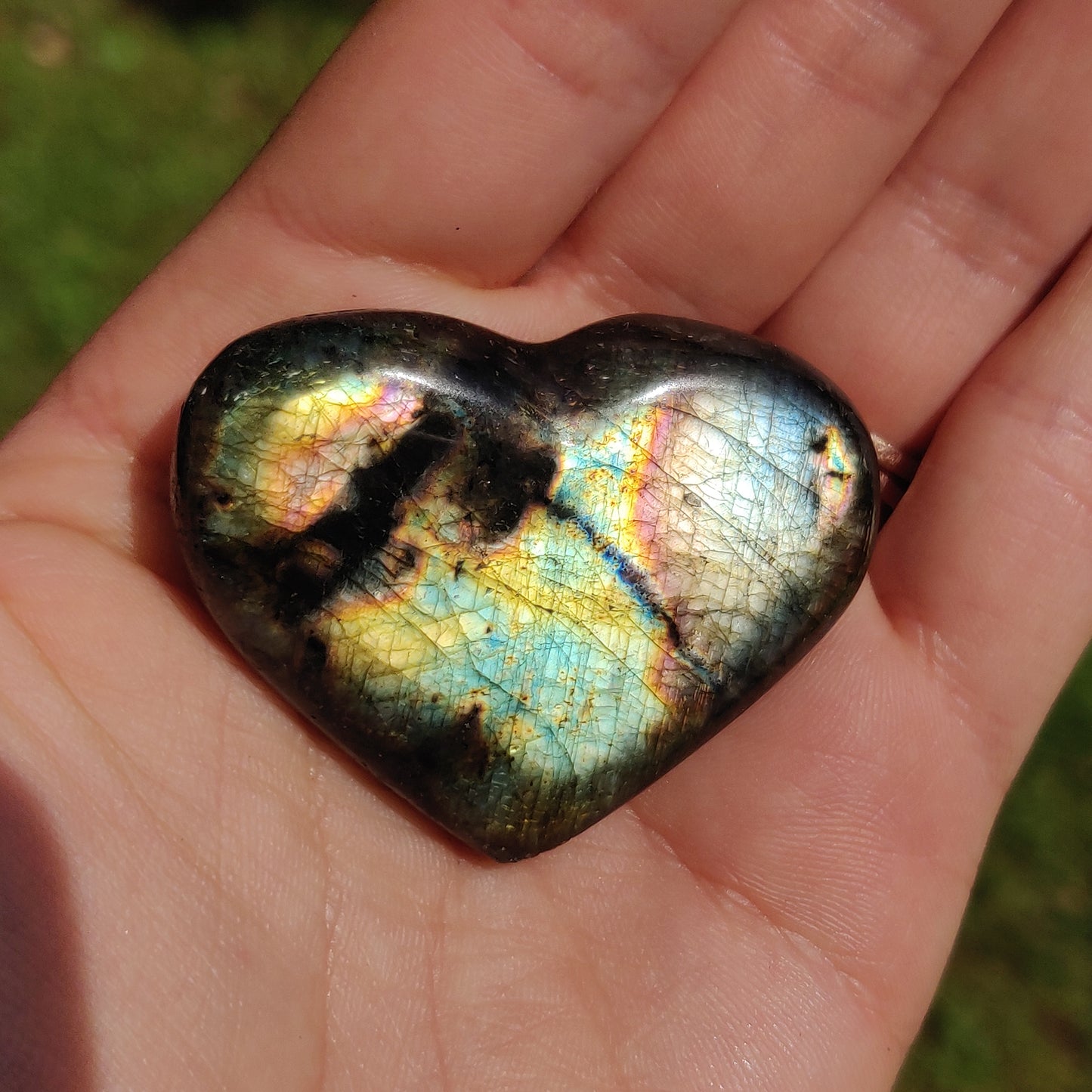 Labradorite Heart (#16) - Simply Affinity