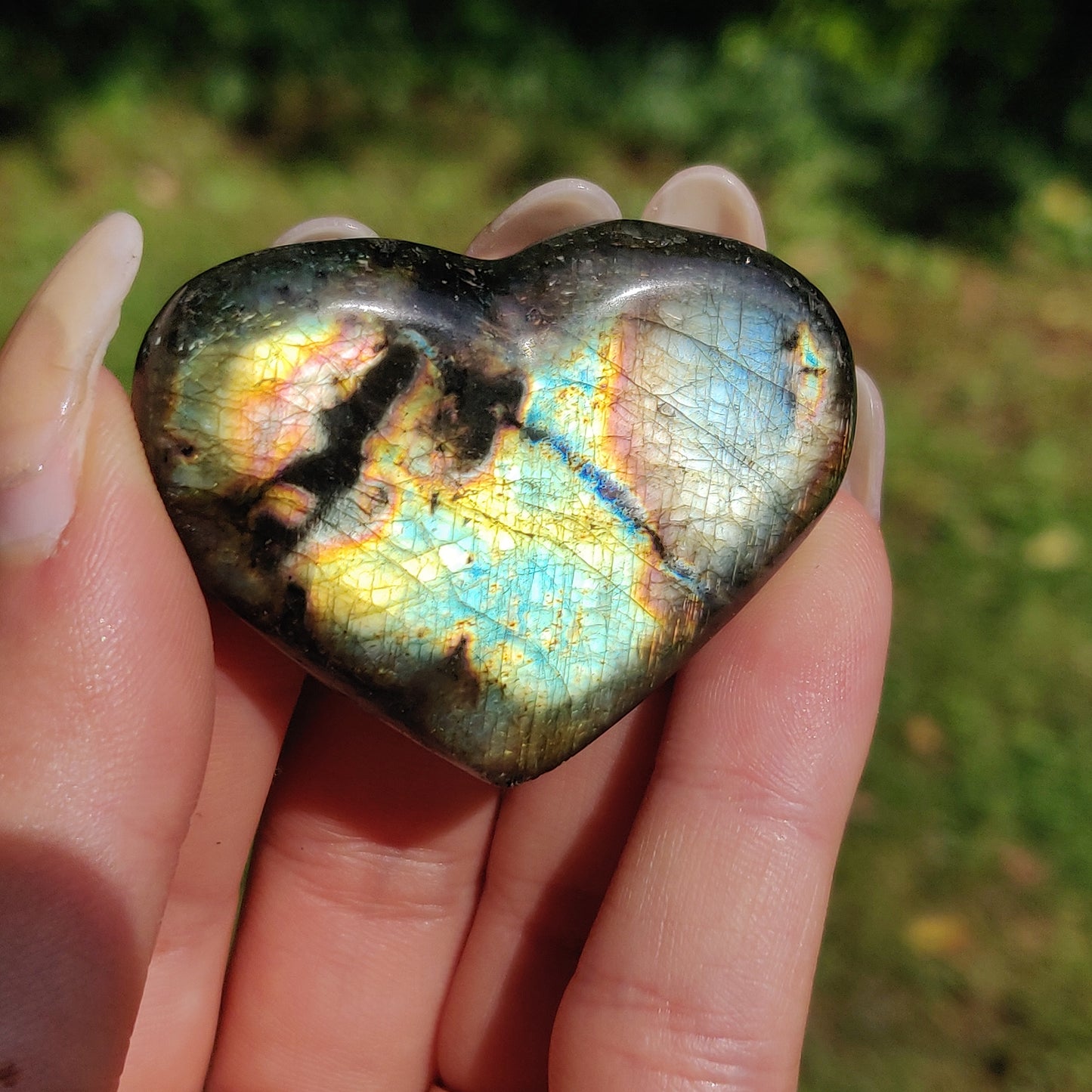 Labradorite Heart (#16) - Simply Affinity