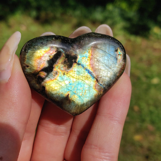 Labradorite Heart (#16) - Simply Affinity