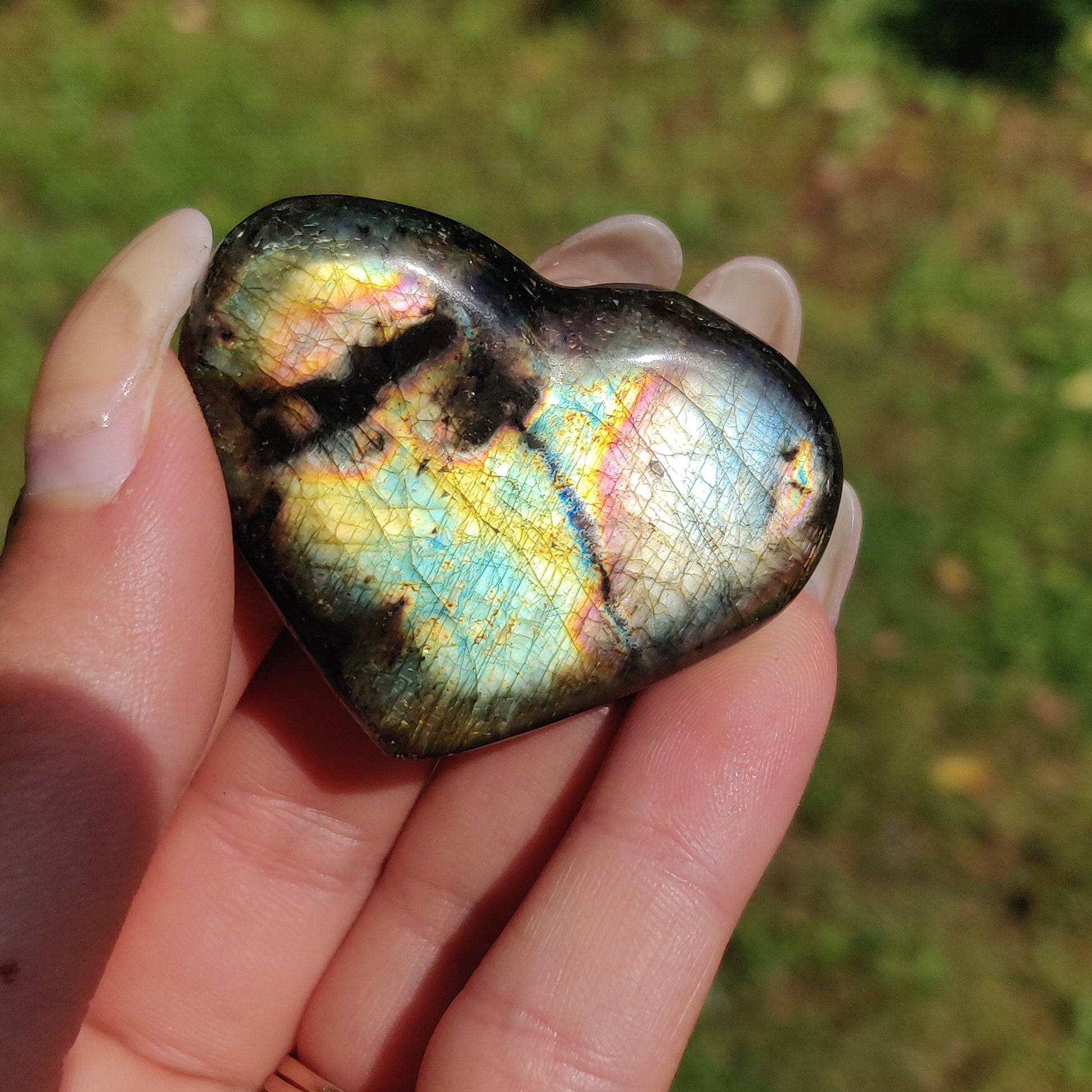 Labradorite Heart (#16) - Simply Affinity