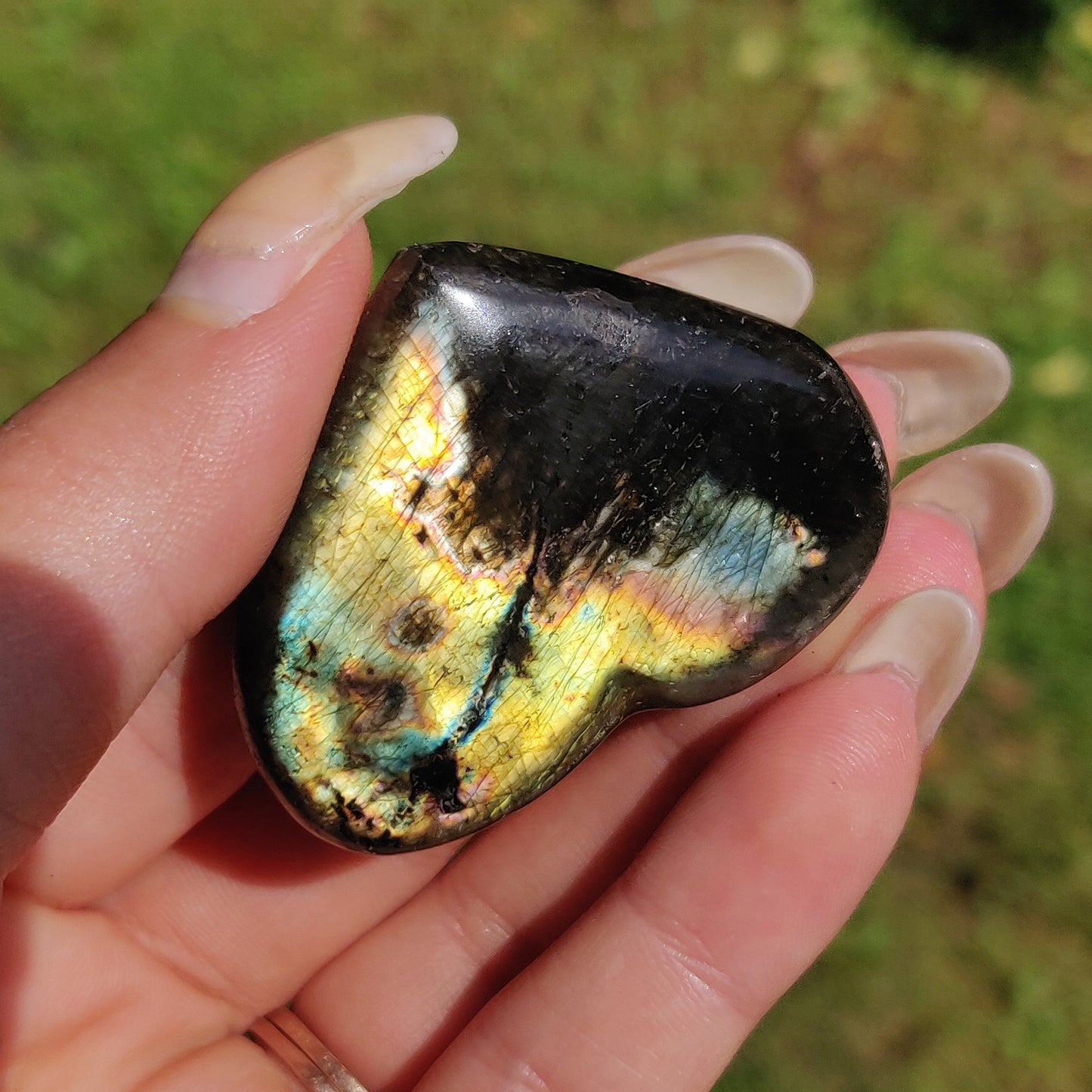 Labradorite Heart (#16) - Simply Affinity