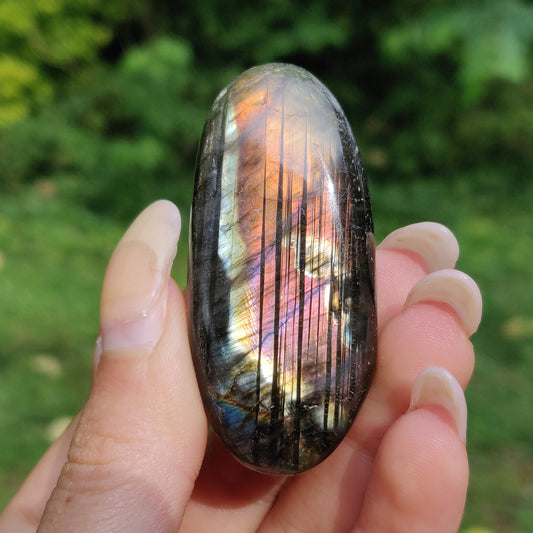 Labradorite Palm Stone (#177)
