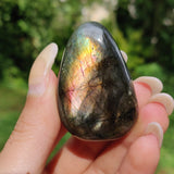 Labradorite Palm Stone (#204)