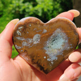 Titanium Amethyst Heart (#11)
