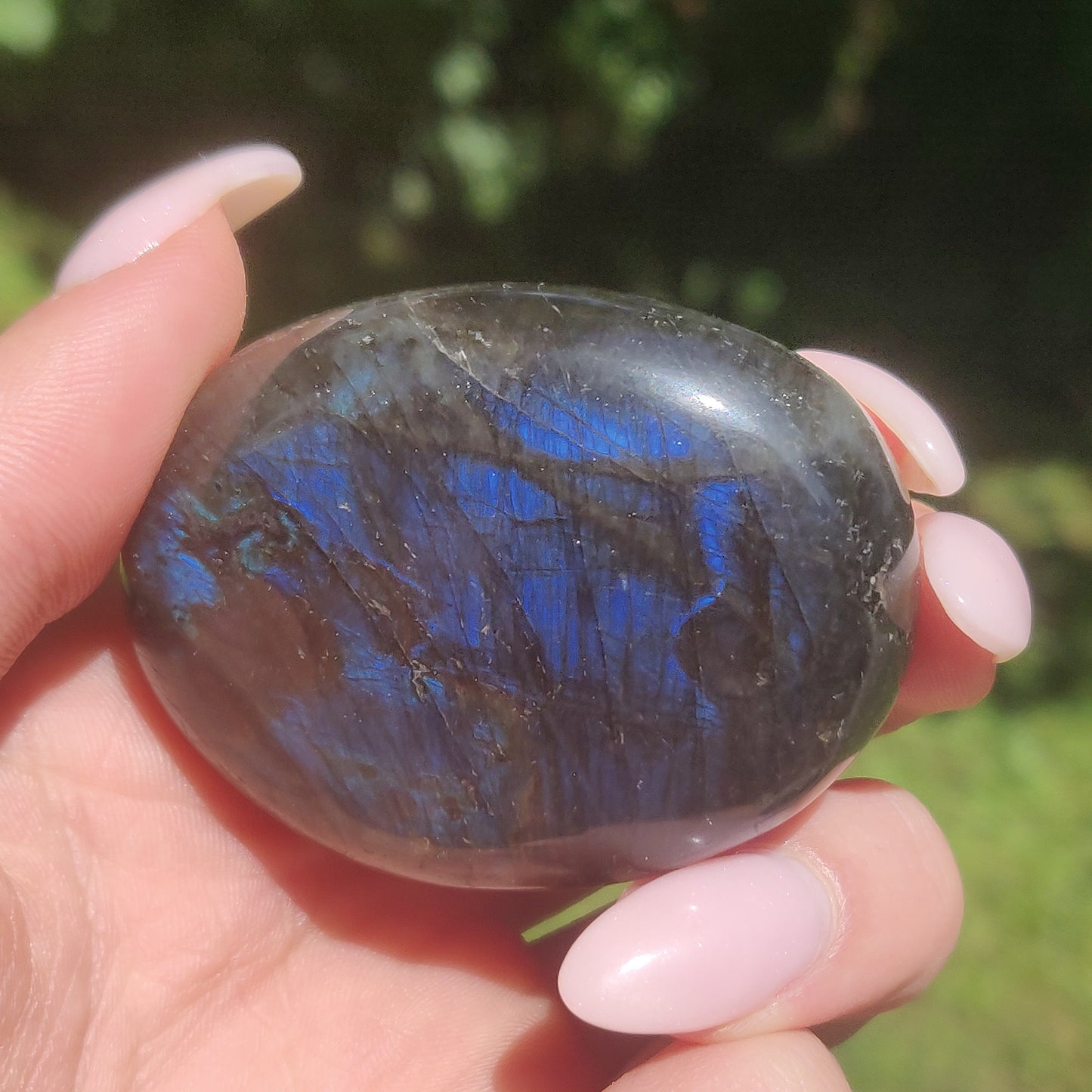 Labradorite Palm Stone (#91)