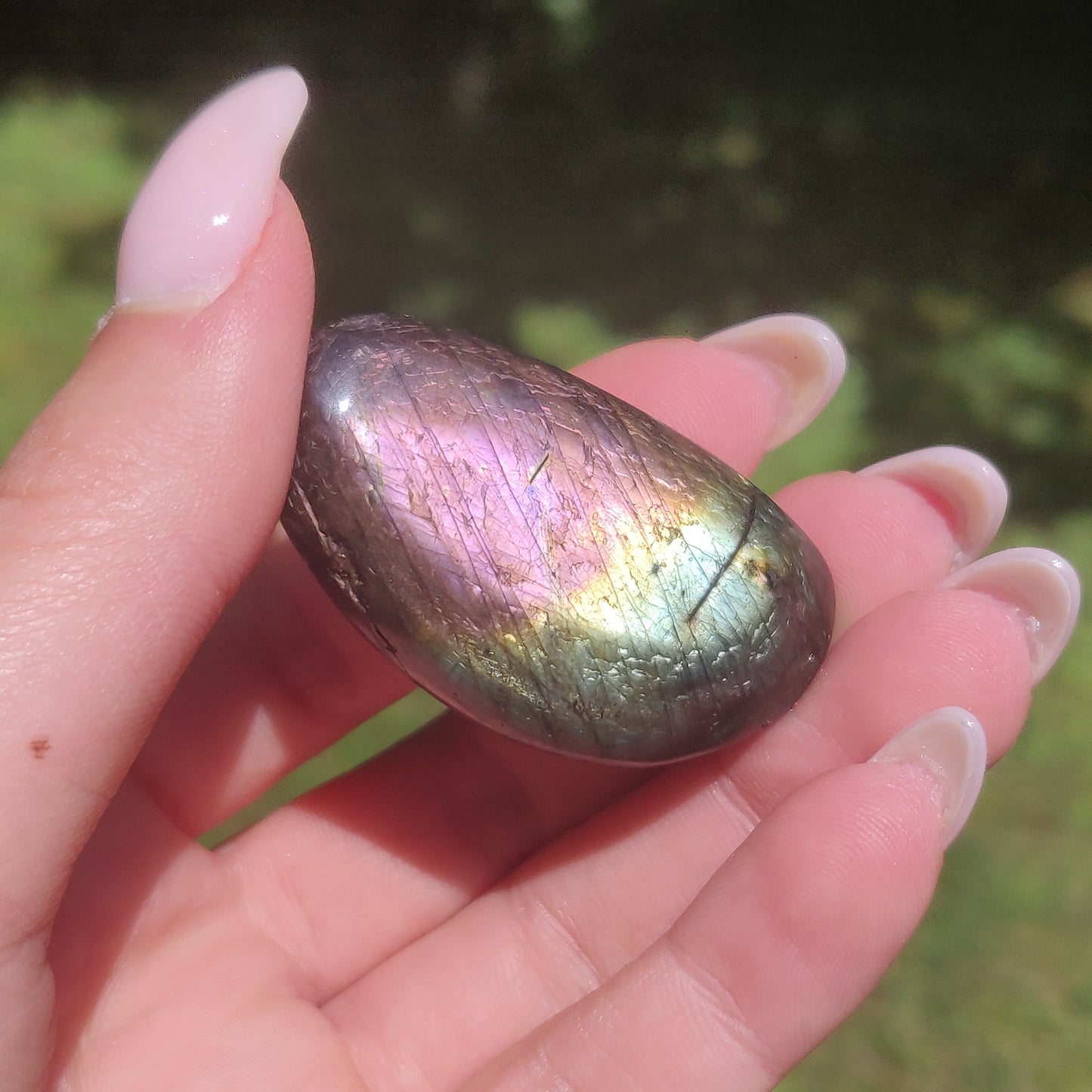 Labradorite Pocket Stone (#195) - Simply Affinity