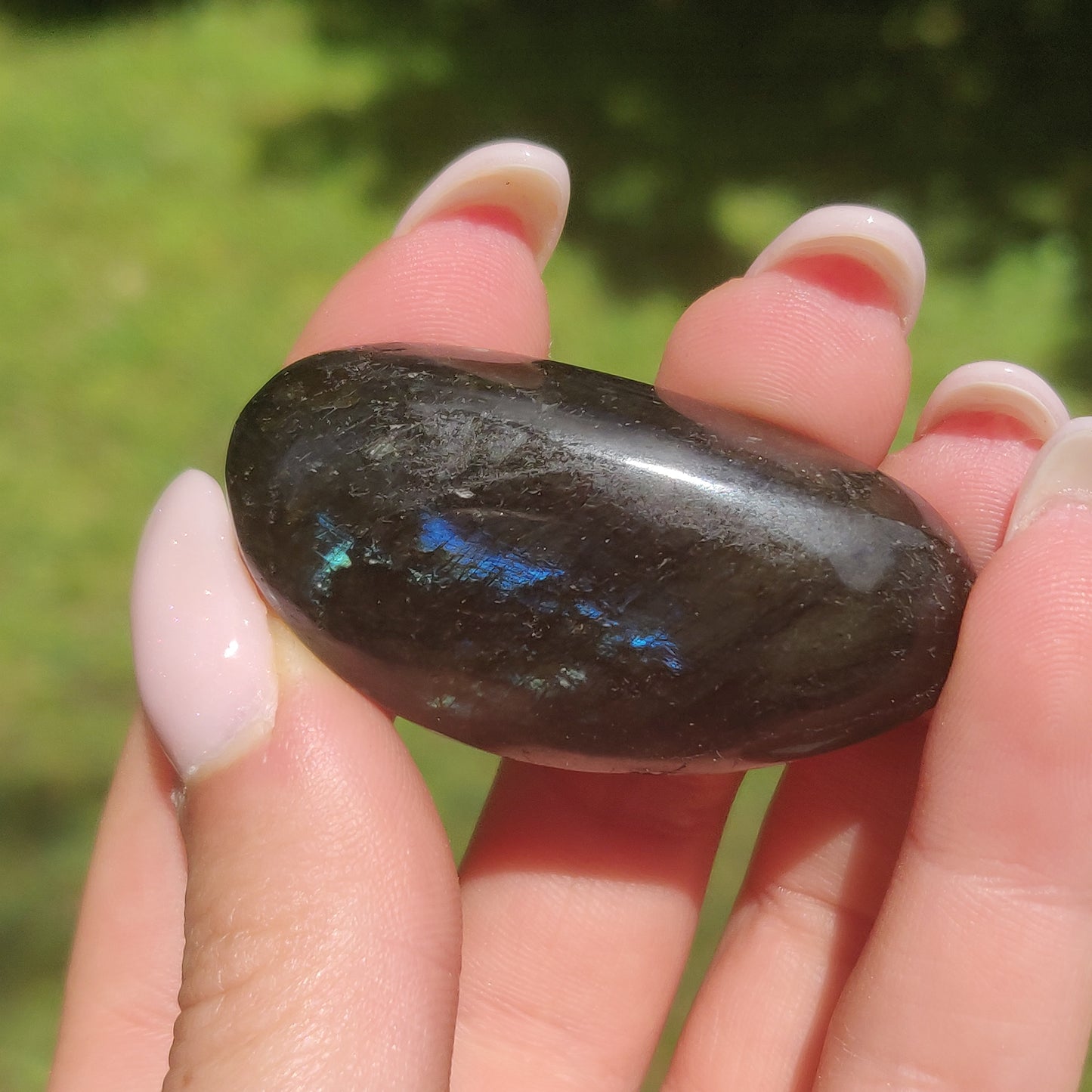 Labradorite Pocket Stone (#195) - Simply Affinity