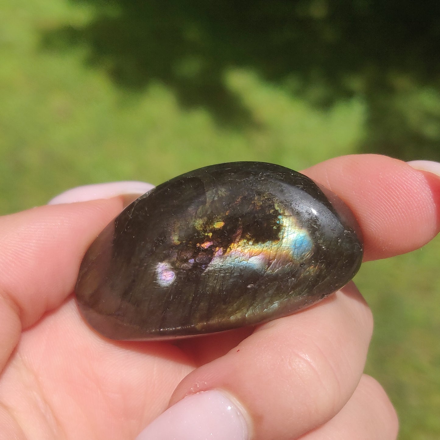 Labradorite Pocket Stone (#195) - Simply Affinity