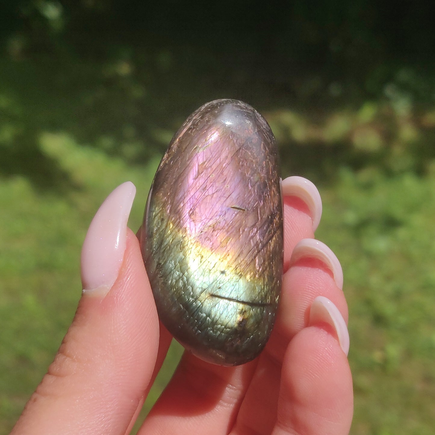 Labradorite Pocket Stone (#195) - Simply Affinity