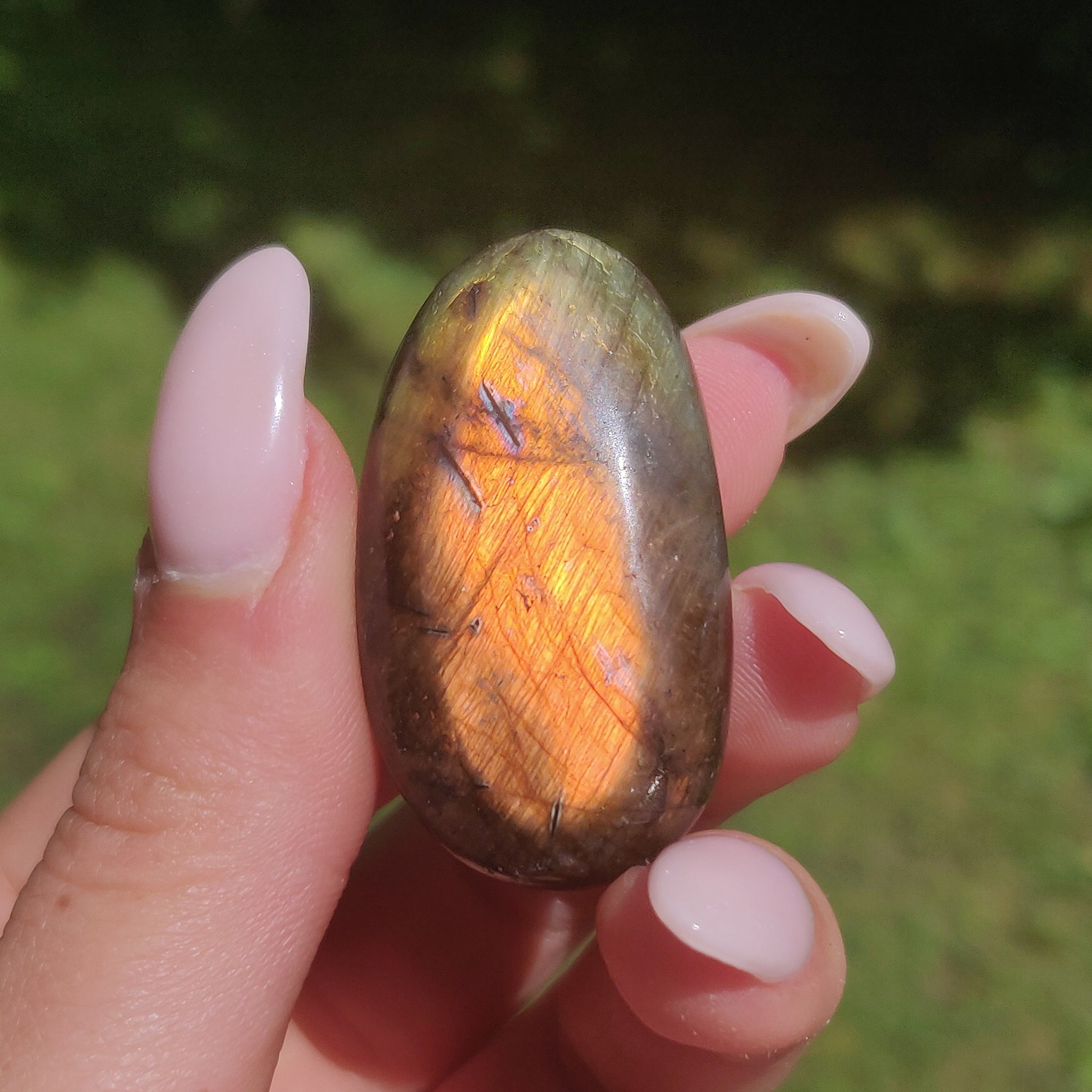 Labradorite Pocket Stone (#198) - Simply Affinity