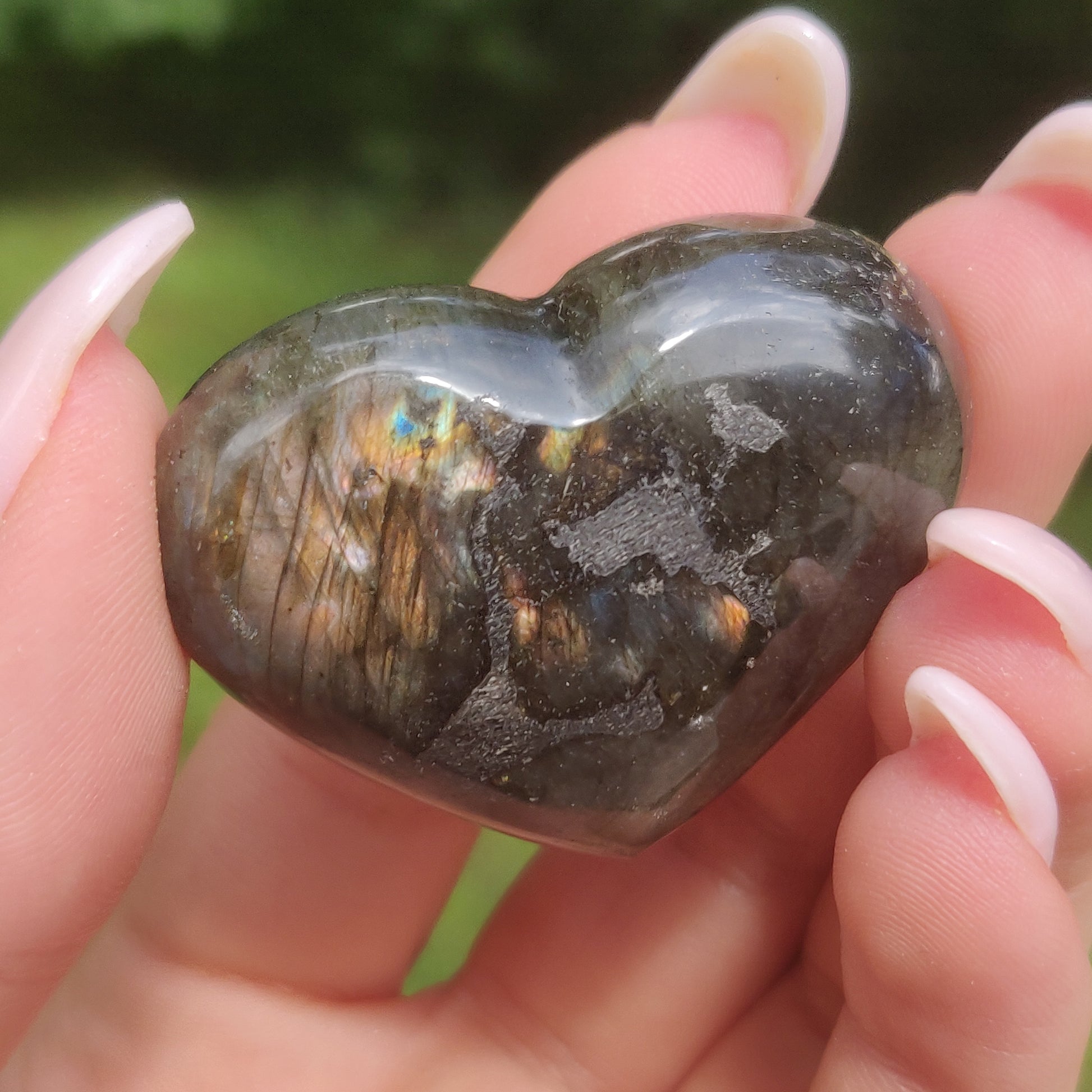 Labradorite Heart (#18) - Simply Affinity