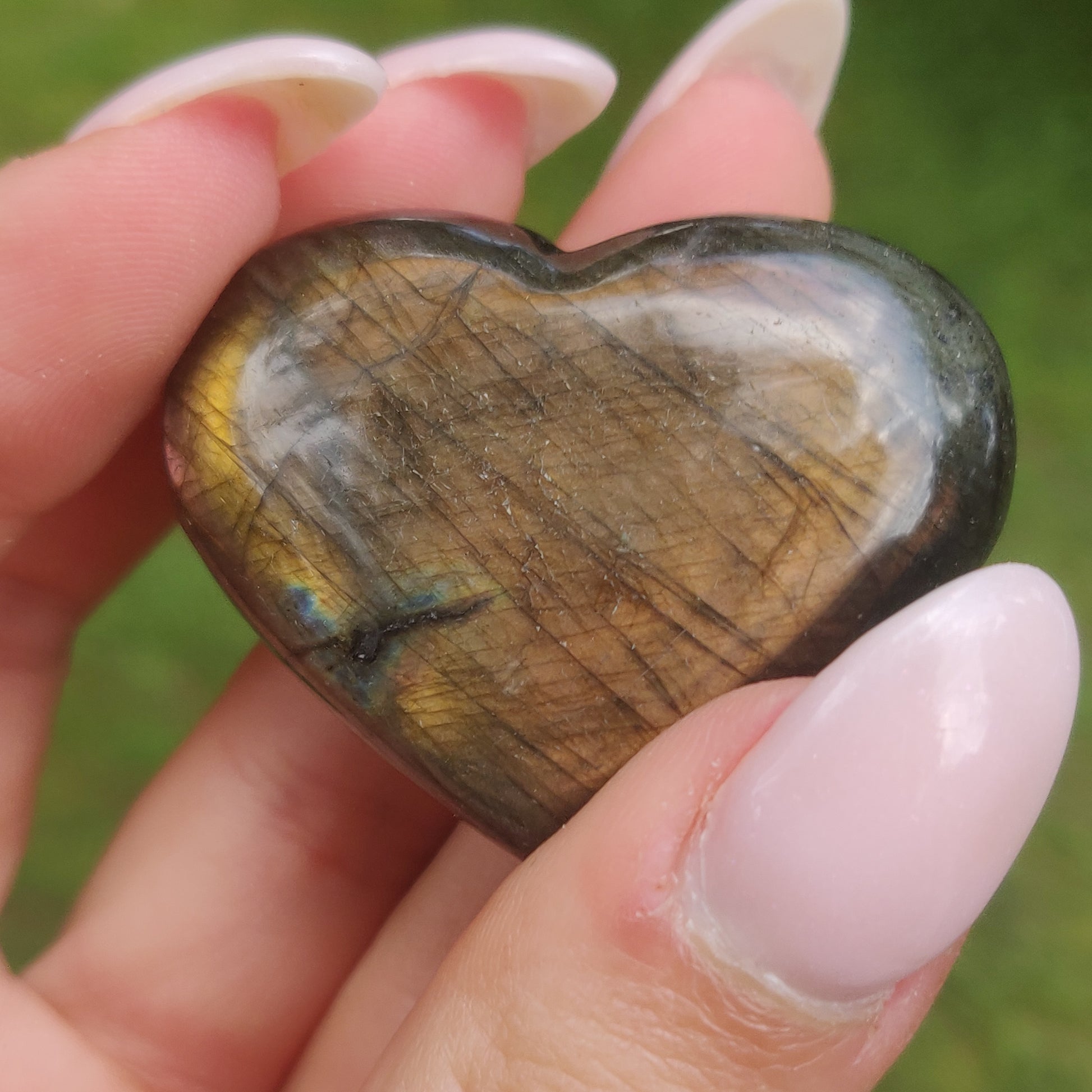 Labradorite Heart (#18) - Simply Affinity