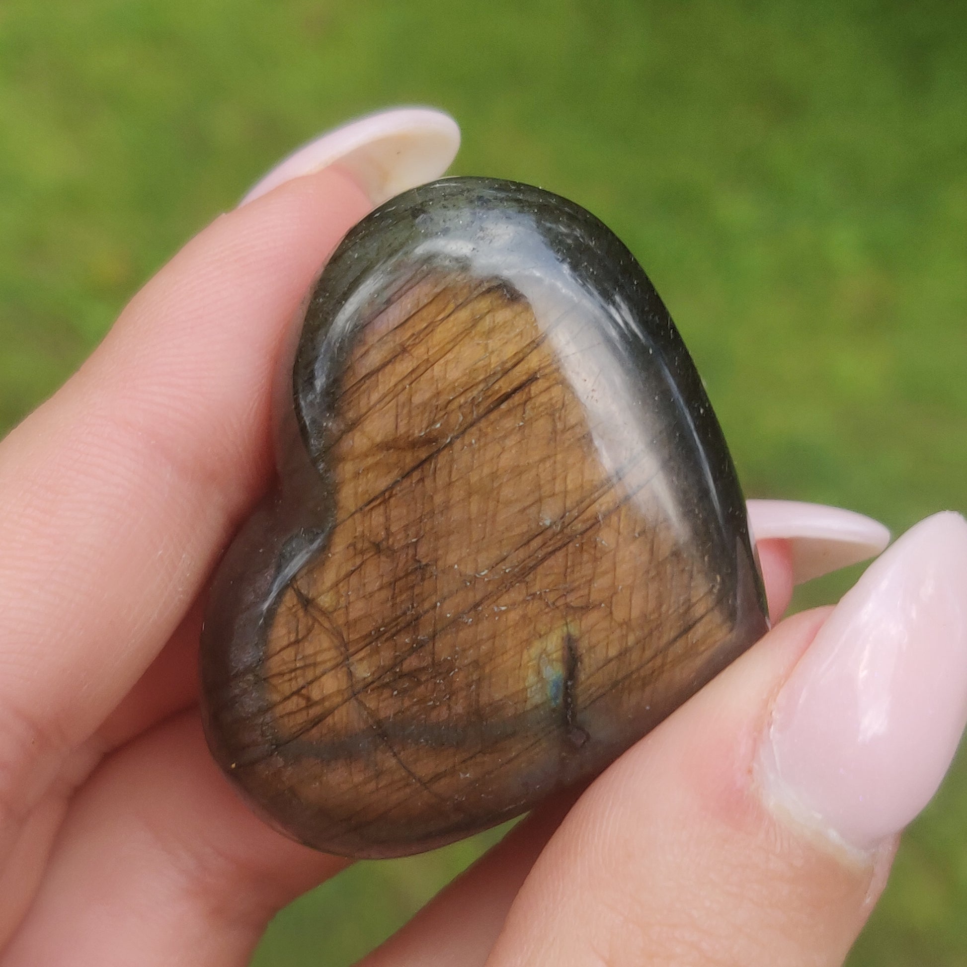 Labradorite Heart (#18) - Simply Affinity
