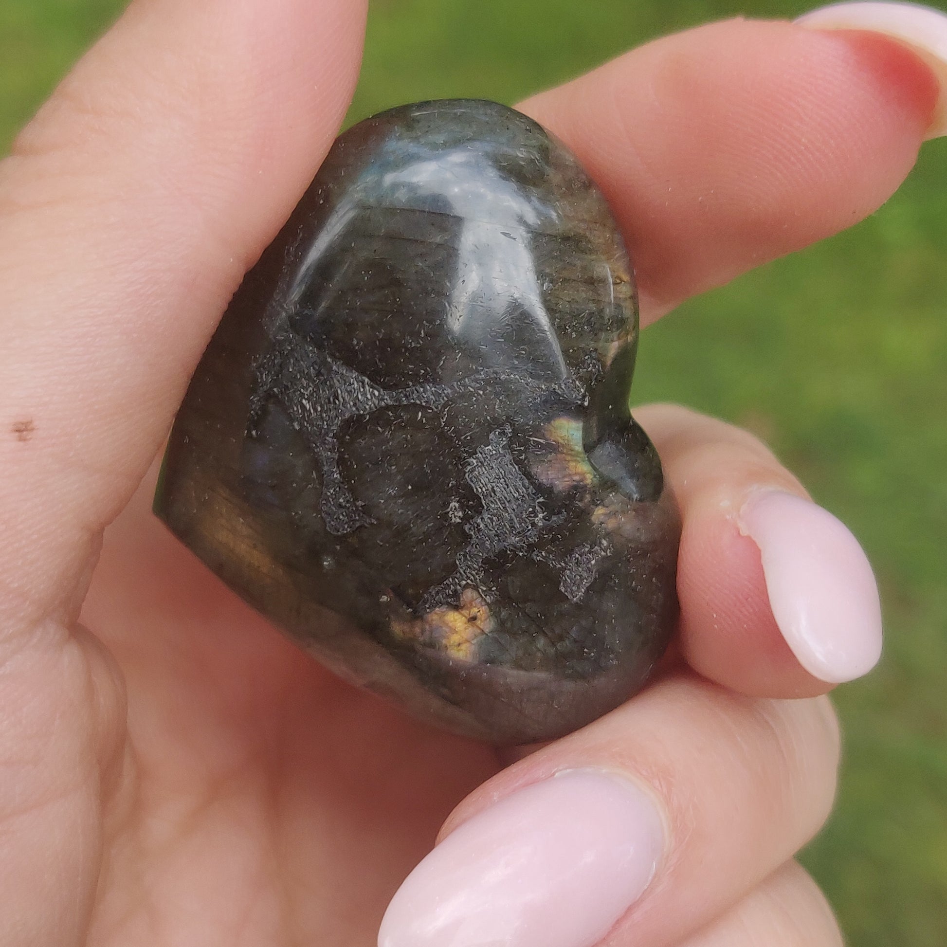 Labradorite Heart (#18) - Simply Affinity
