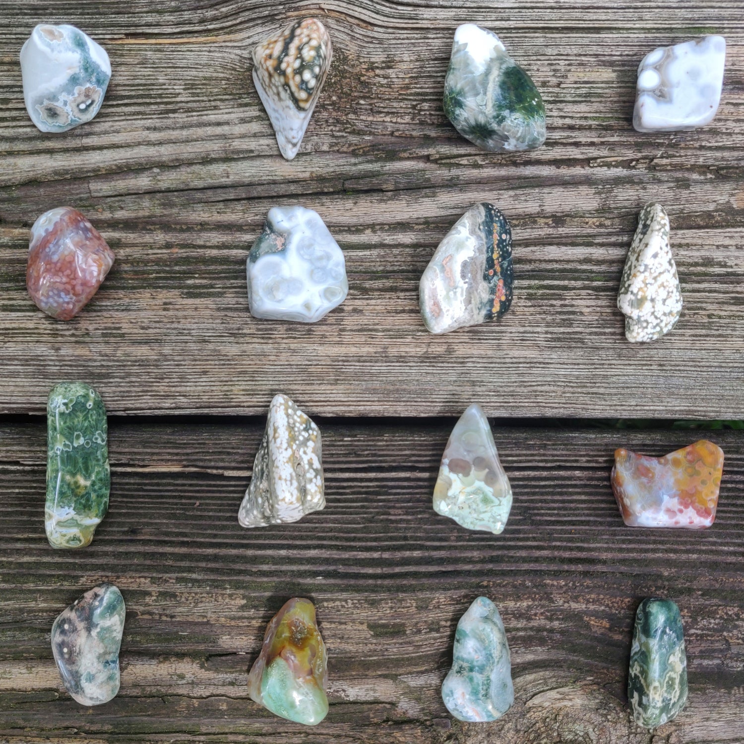 *Ocean Jasper Tumble Stones - Choose your Favorites - Simply Affinity