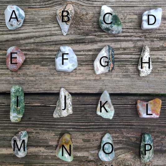 *Ocean Jasper Tumble Stones - Choose your Favorites - Simply Affinity