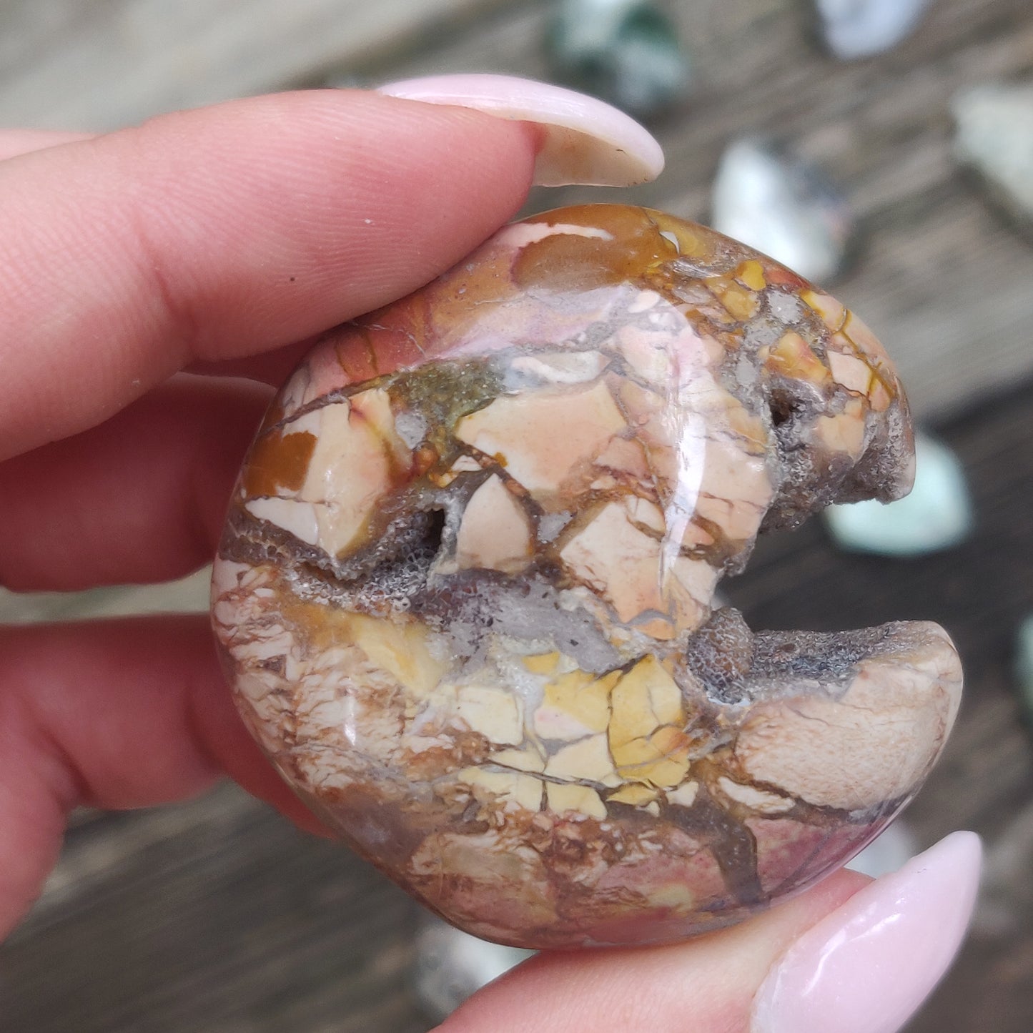 Ibis Jasper Palm Stone (#2)