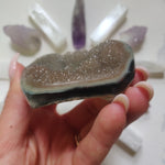 Amethyst Geode & Agate Heart (#28) - Simply Affinity