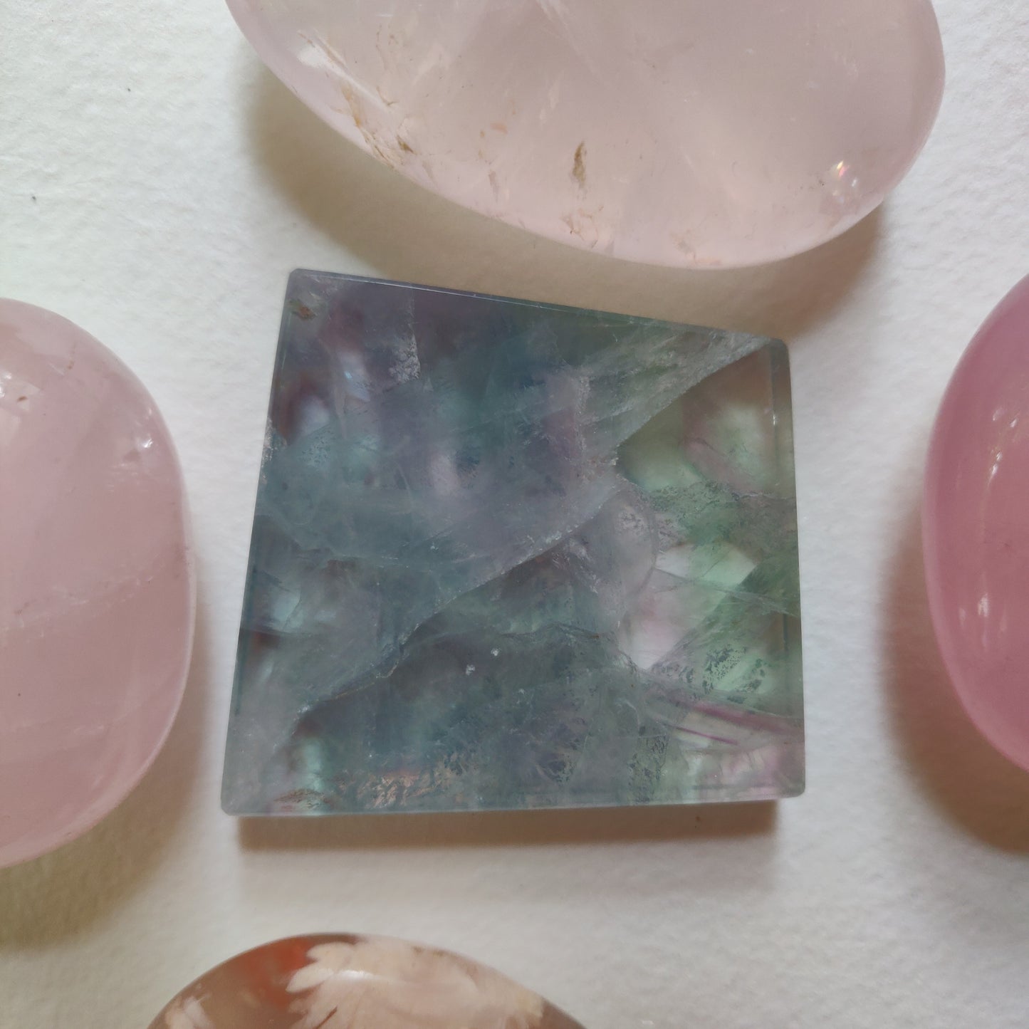 Fluorite Slab, Rainbow Fluorite Slab (#13)
