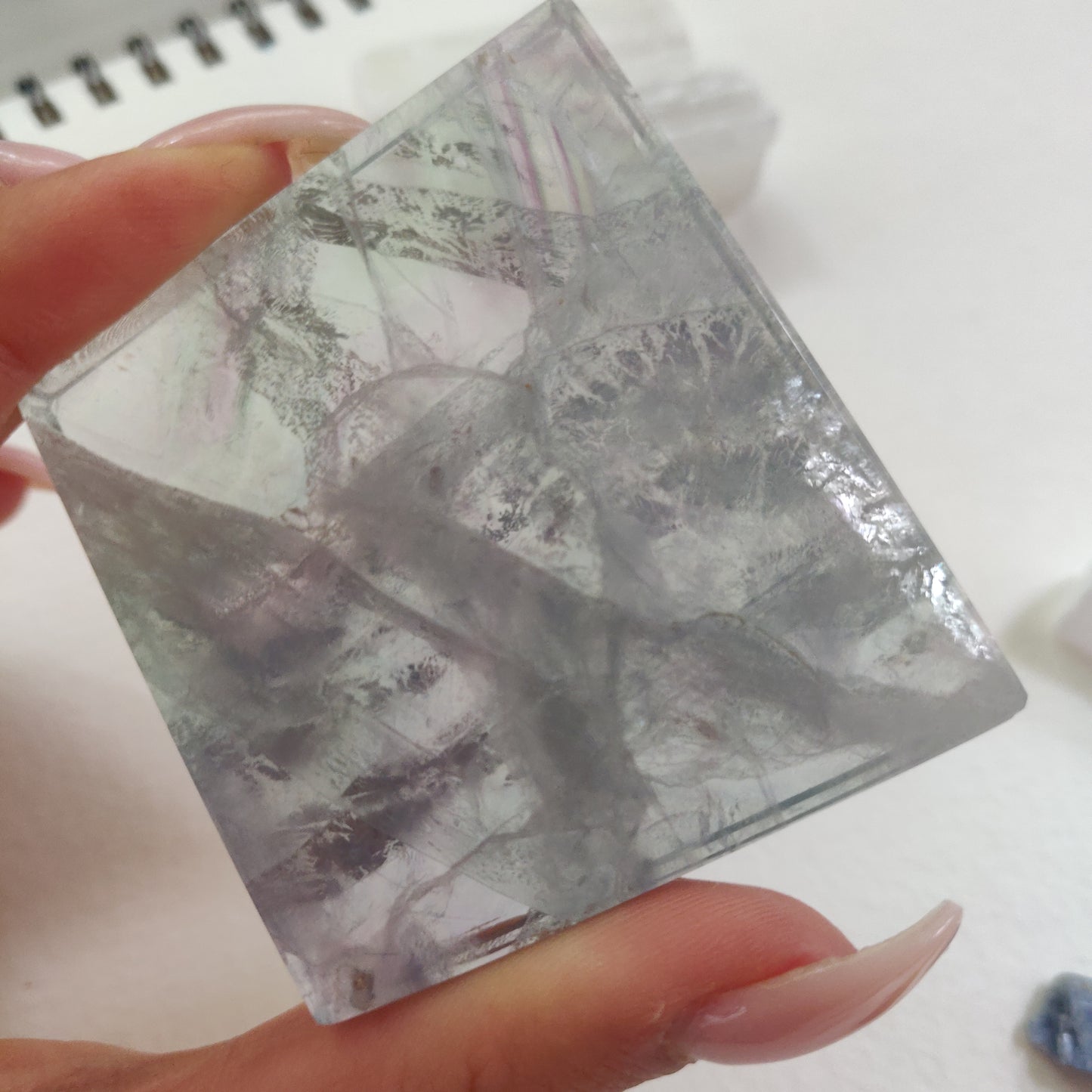 Fluorite Slab, Rainbow Fluorite Slab (#13)