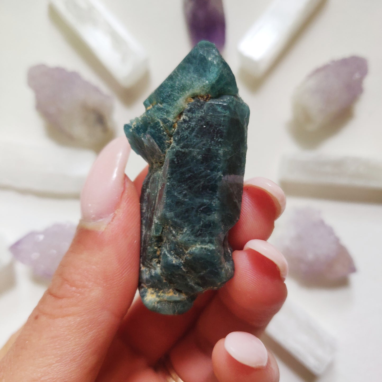 Raw Blue Apatite (#5)
