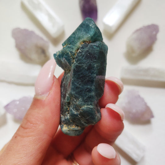 Raw Blue Apatite (#5)