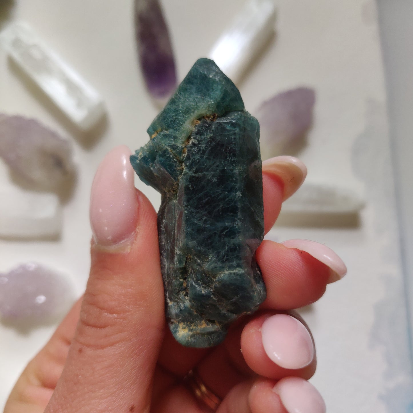 Raw Blue Apatite (#5)