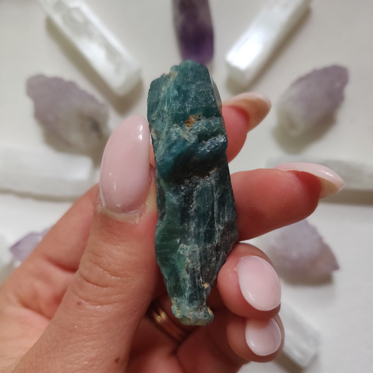 Raw Blue Apatite (#5)