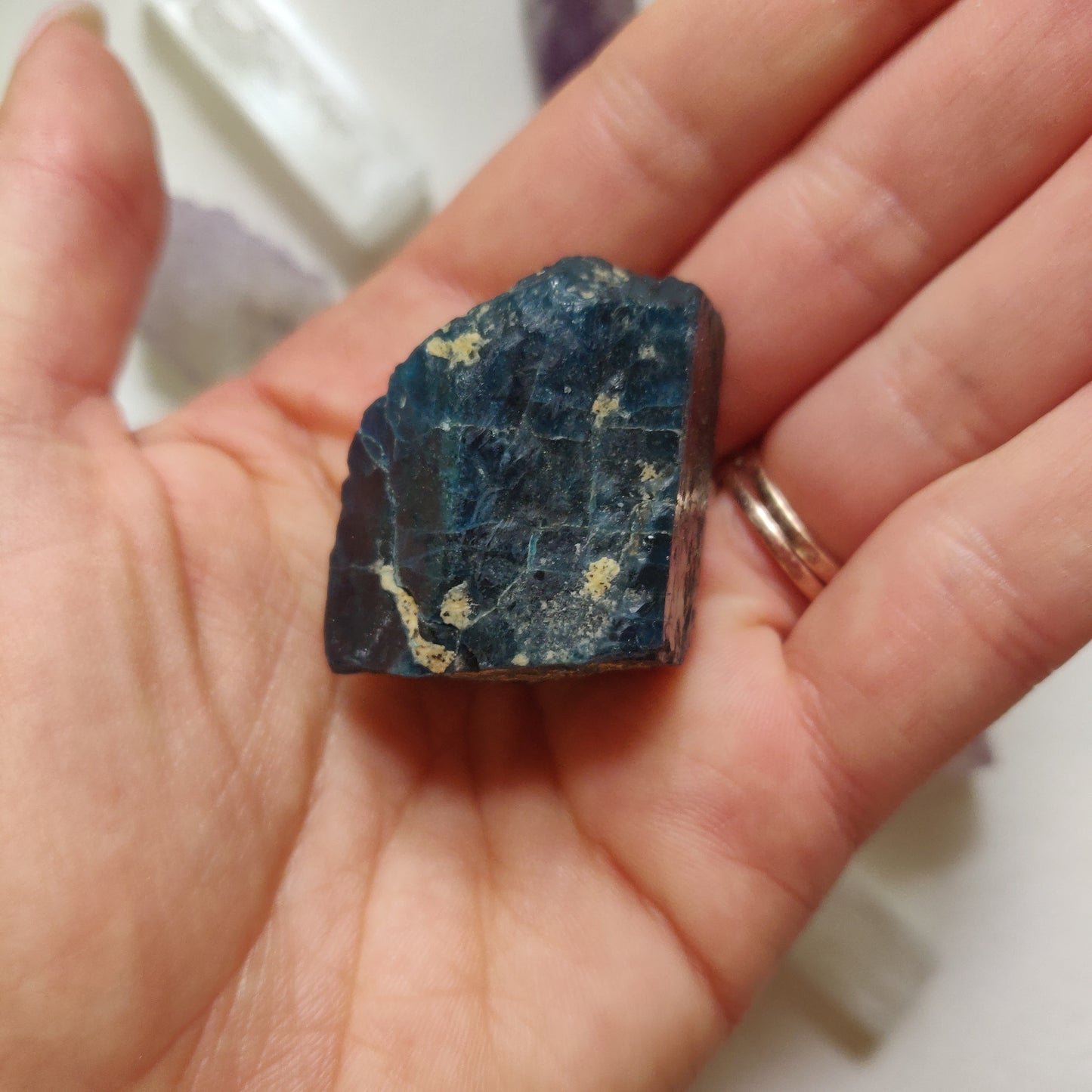 Raw Blue Apatite (#1)