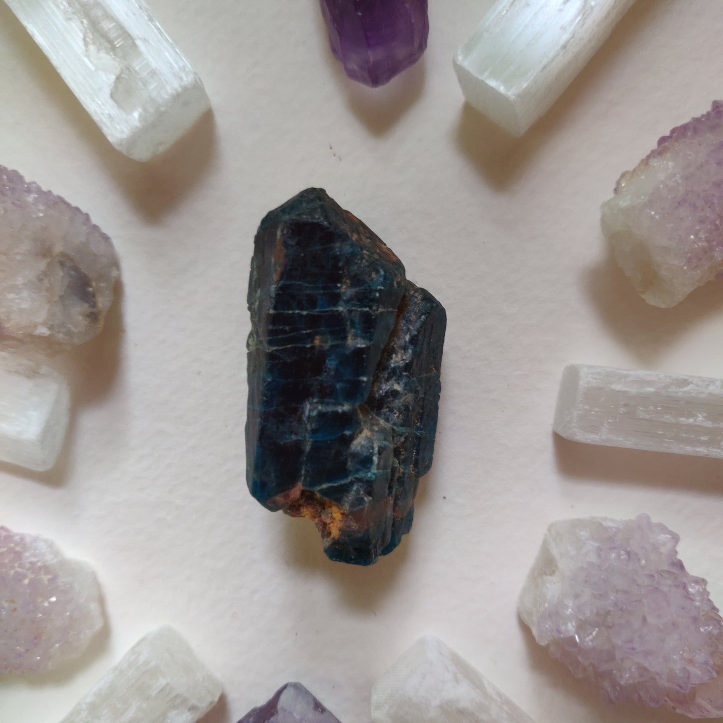 Raw Blue Apatite (#4)