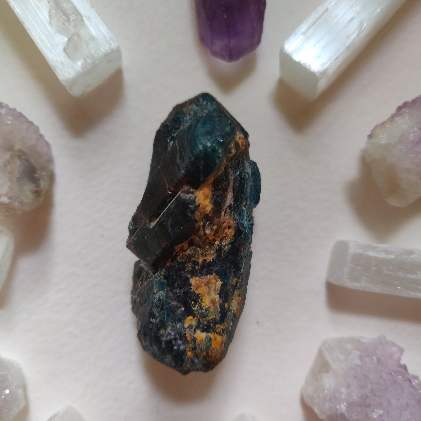 Raw Blue Apatite (#2)