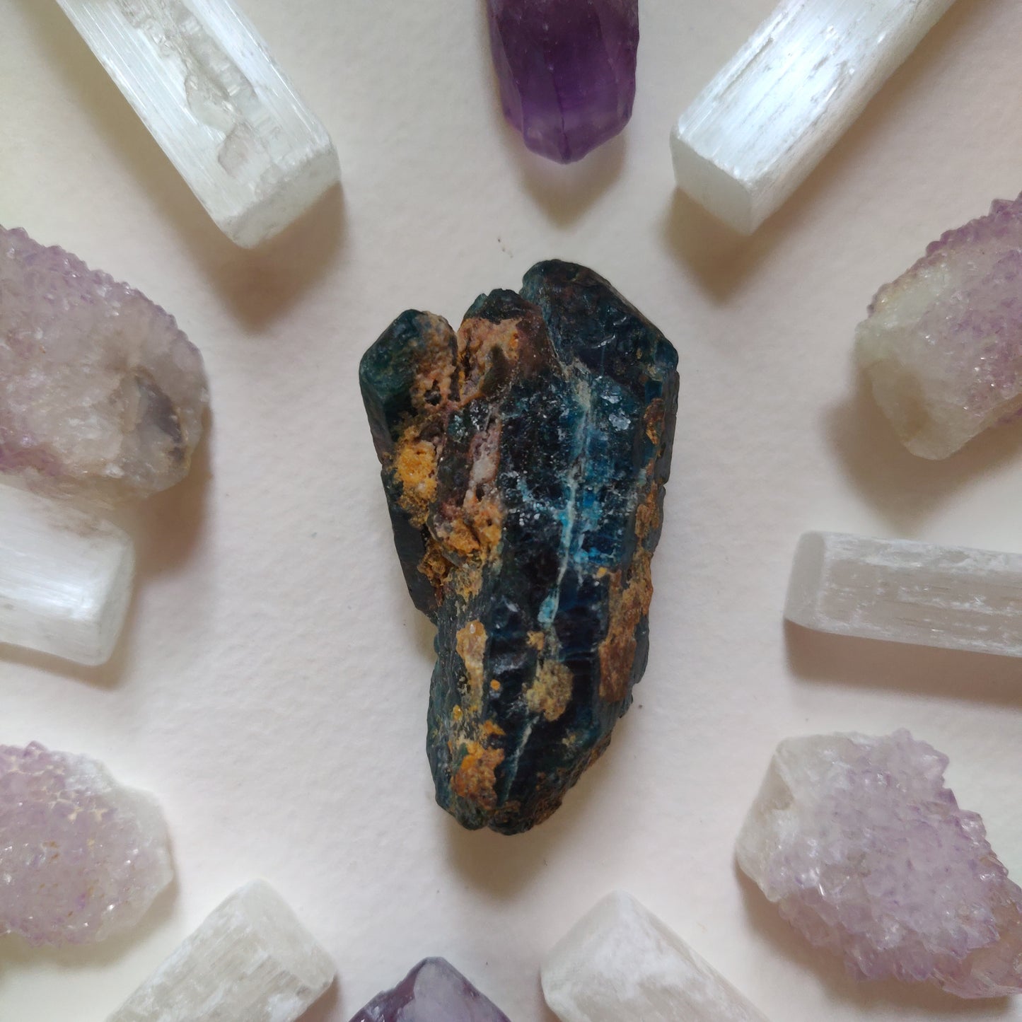Raw Blue Apatite (#2)