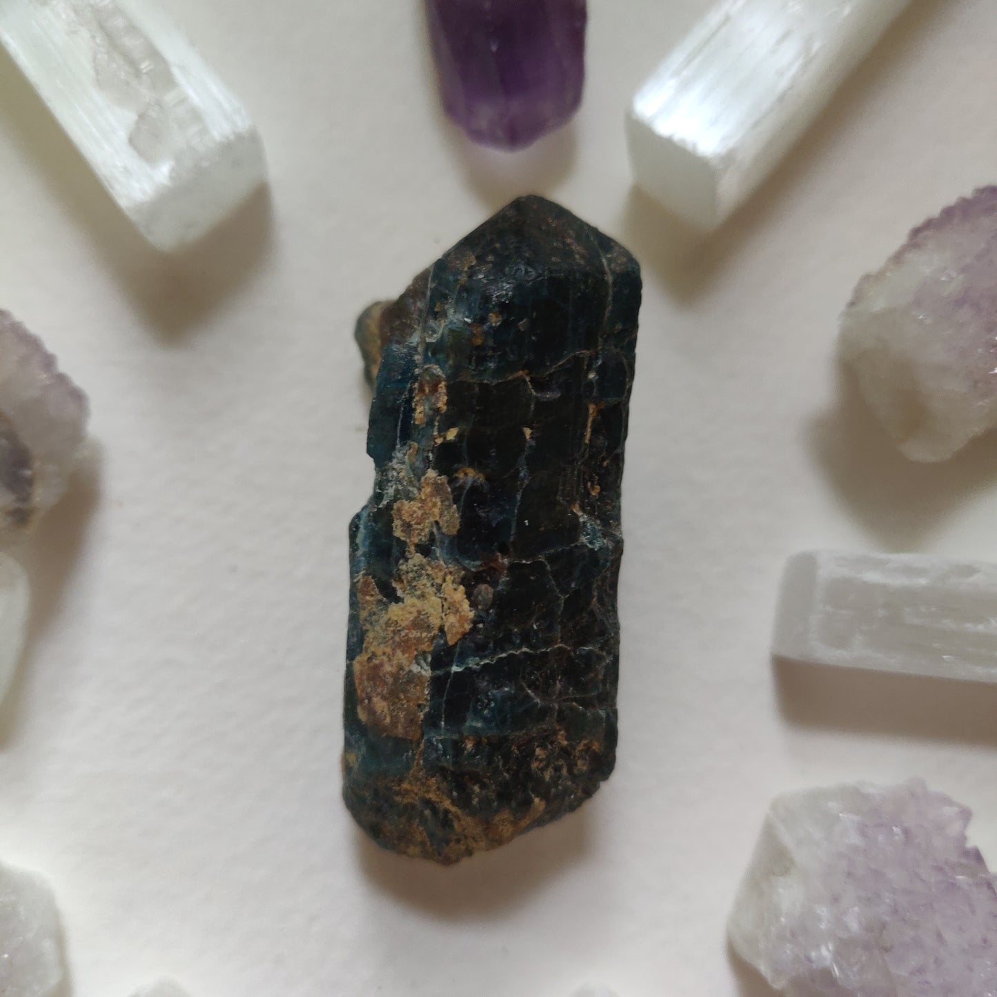 Raw Blue Apatite (#2)