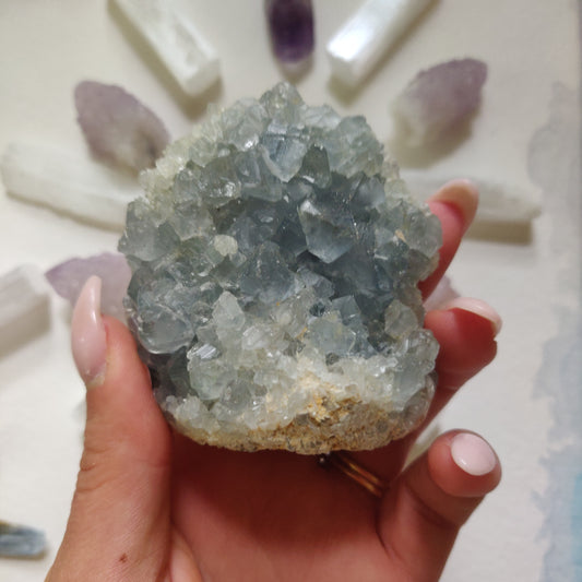 Celestite Cluster (#4)