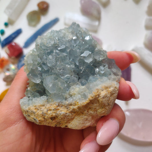 Celestite Cluster (#4)
