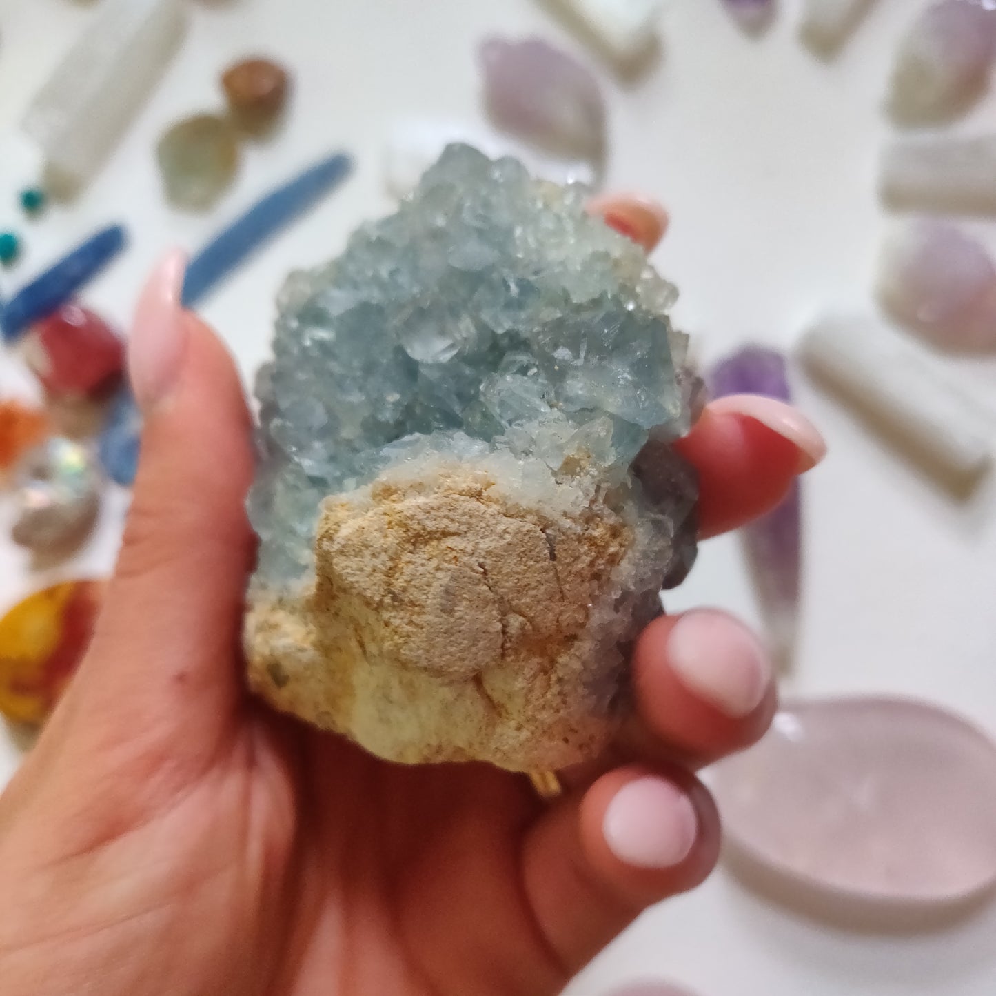 Celestite Cluster (#4)