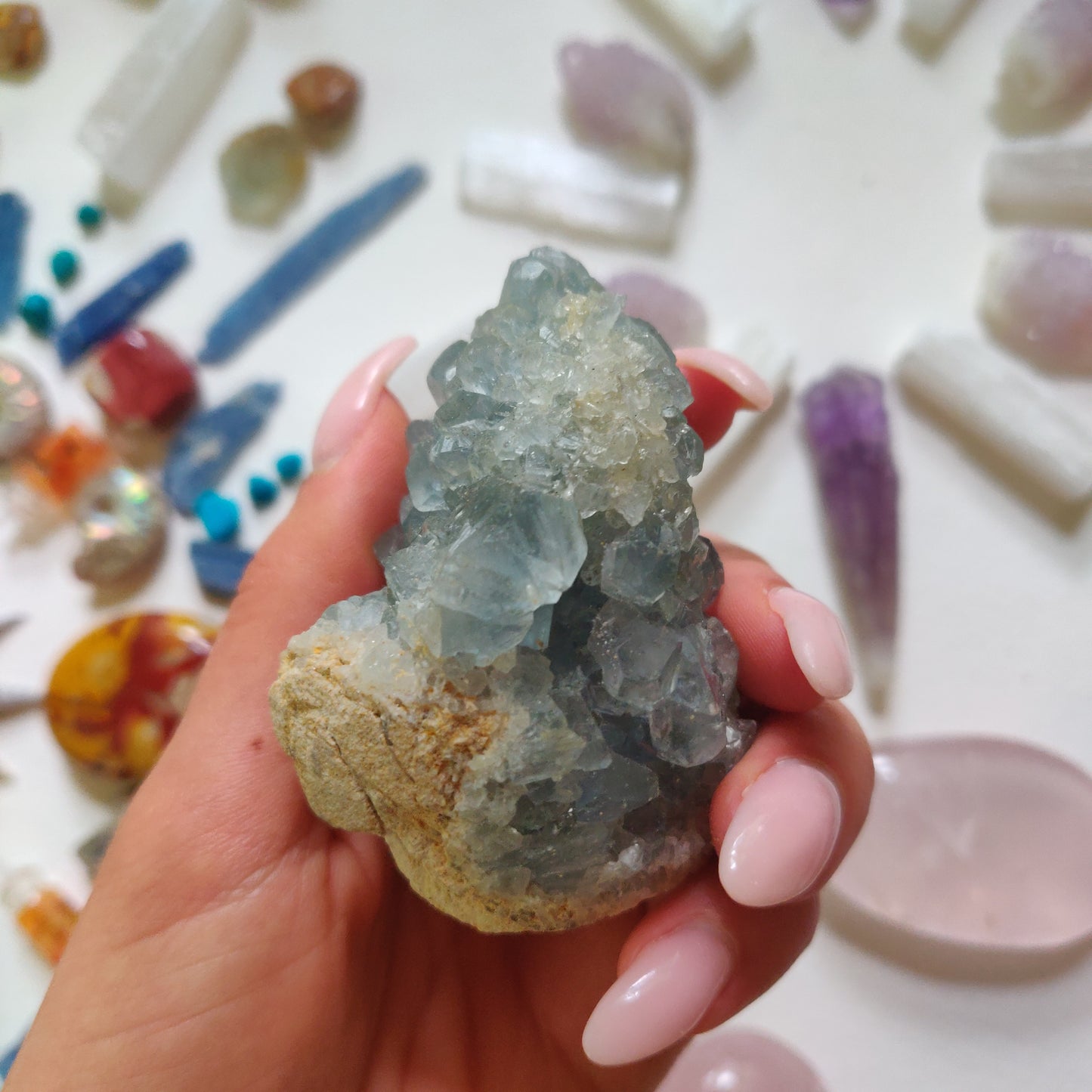 Celestite Cluster (#4)