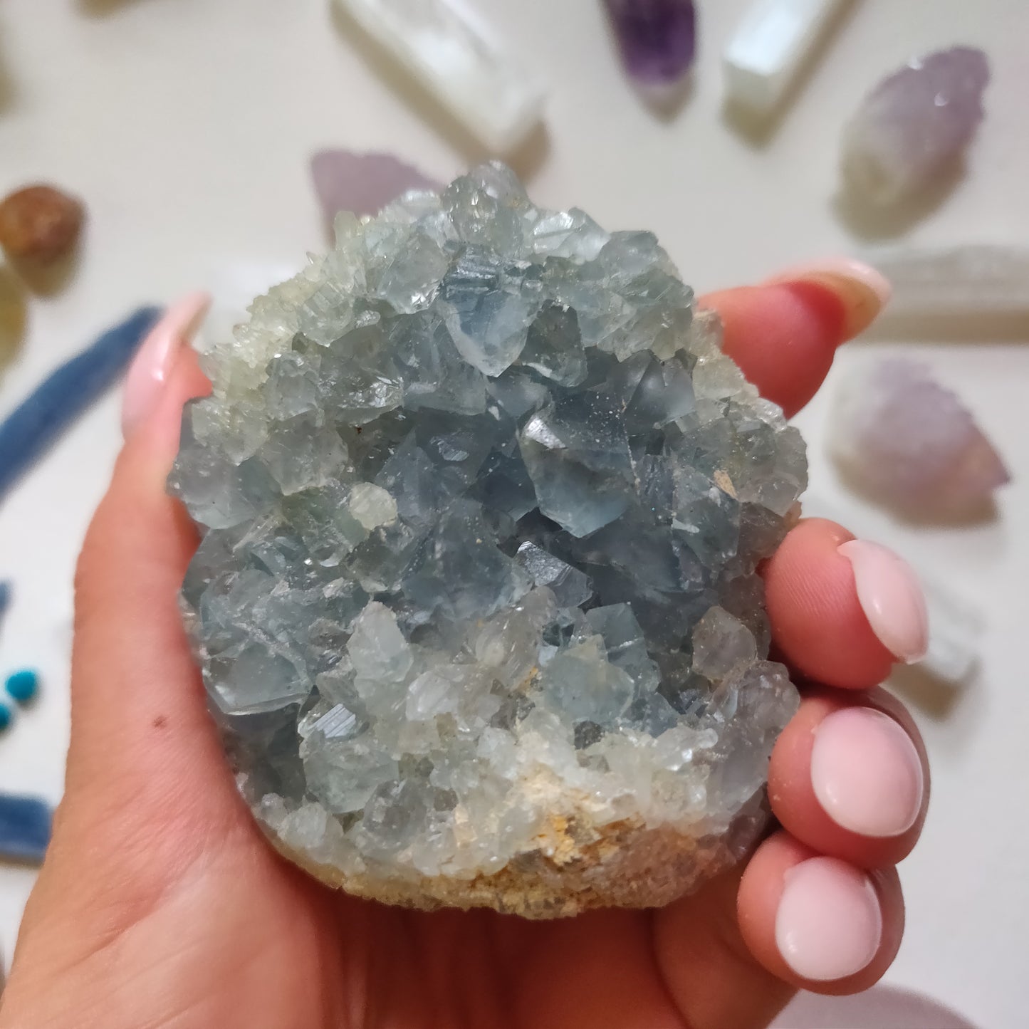 Celestite Cluster (#4)