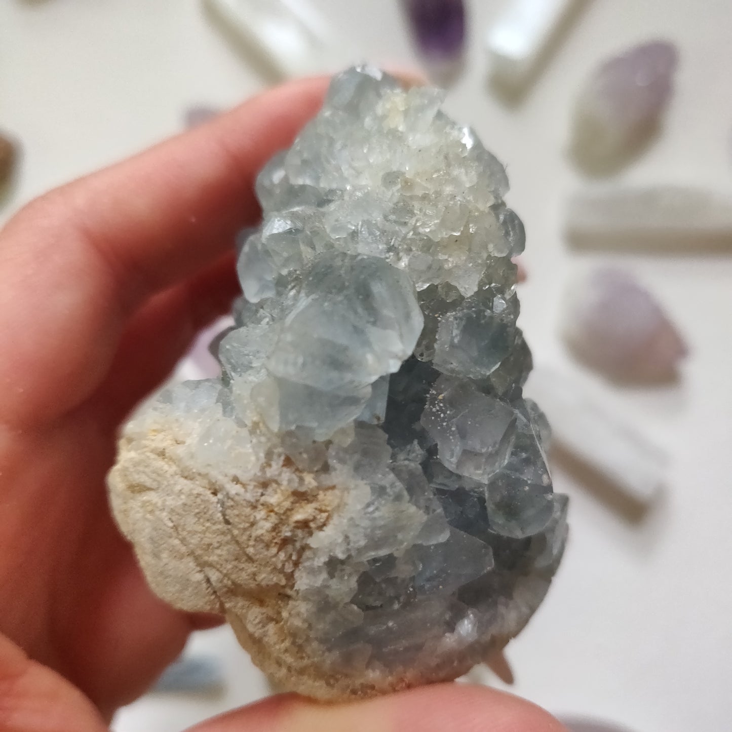 Celestite Cluster (#4)