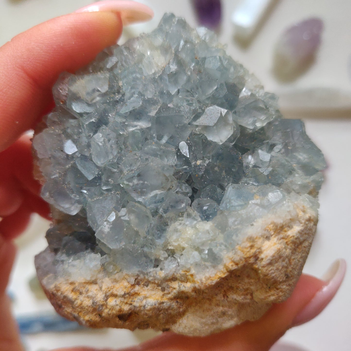 Celestite Cluster (#4)