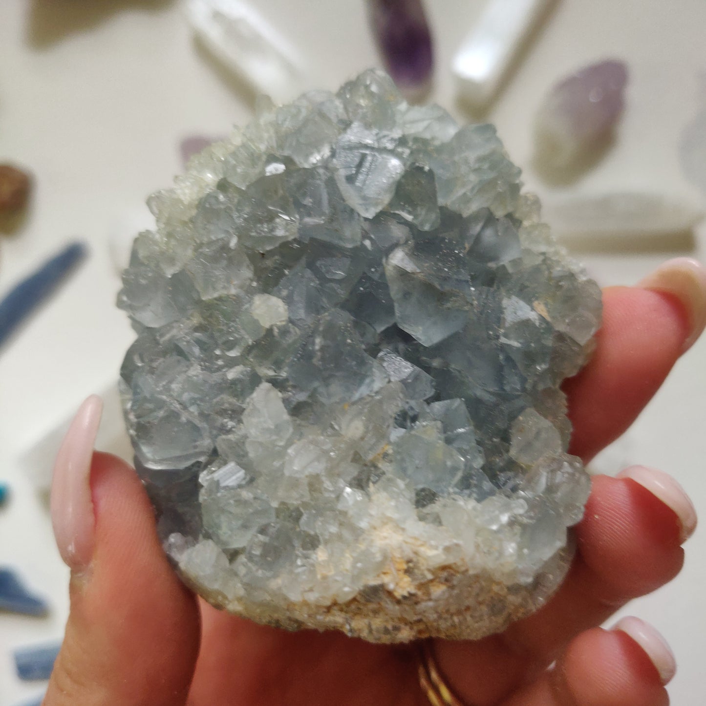 Celestite Cluster (#4)