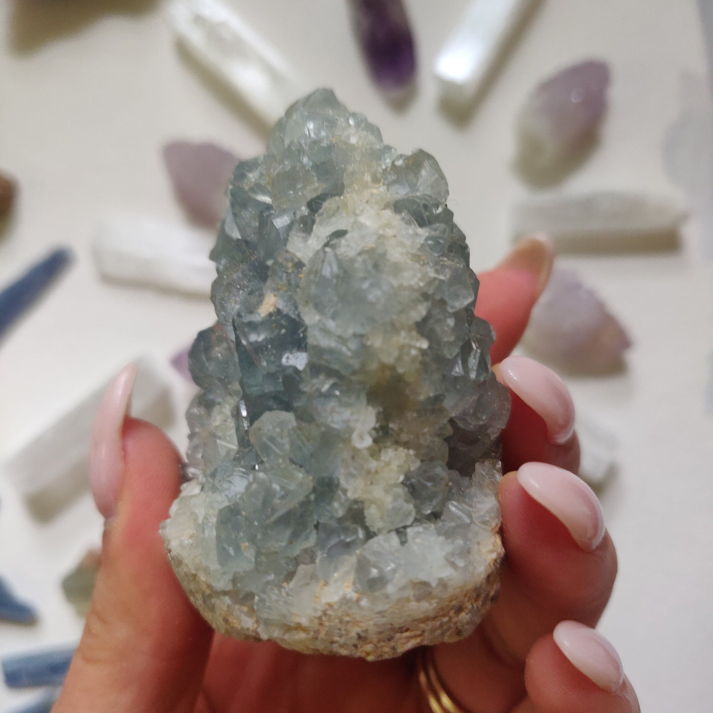 Celestite Cluster (#4)