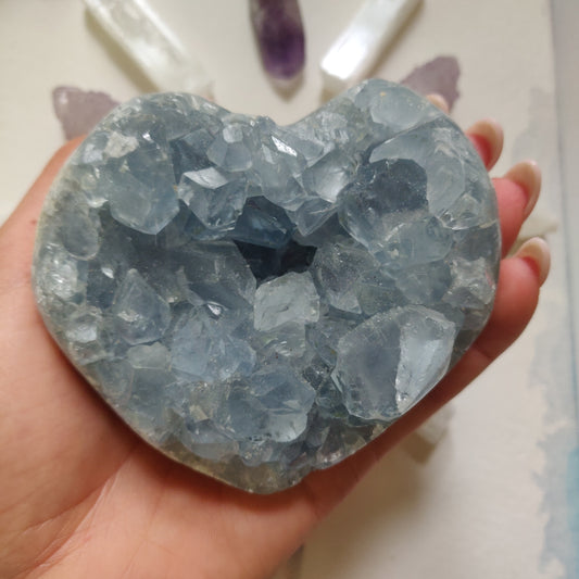 Celestite Heart #2
