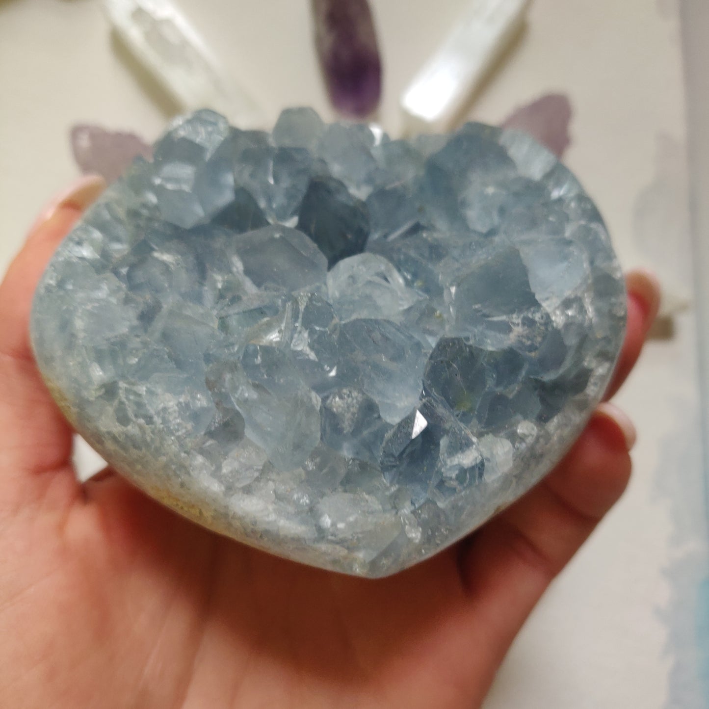 Celestite Heart #2