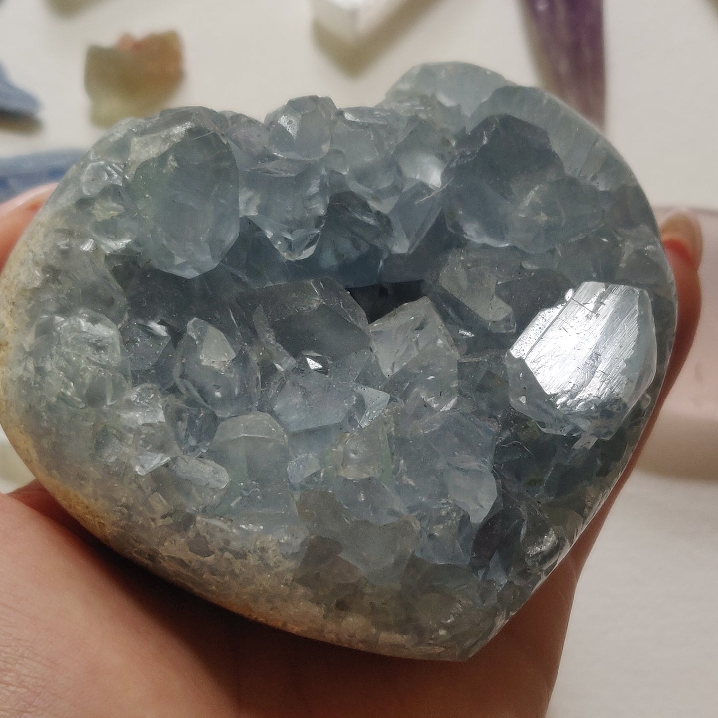 Celestite Heart #2