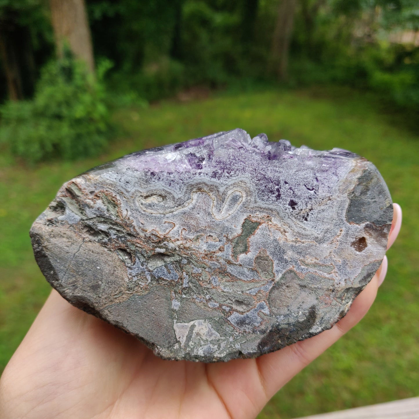 Amethyst Geode Free Form, Polished (#15) - Simply Affinity
