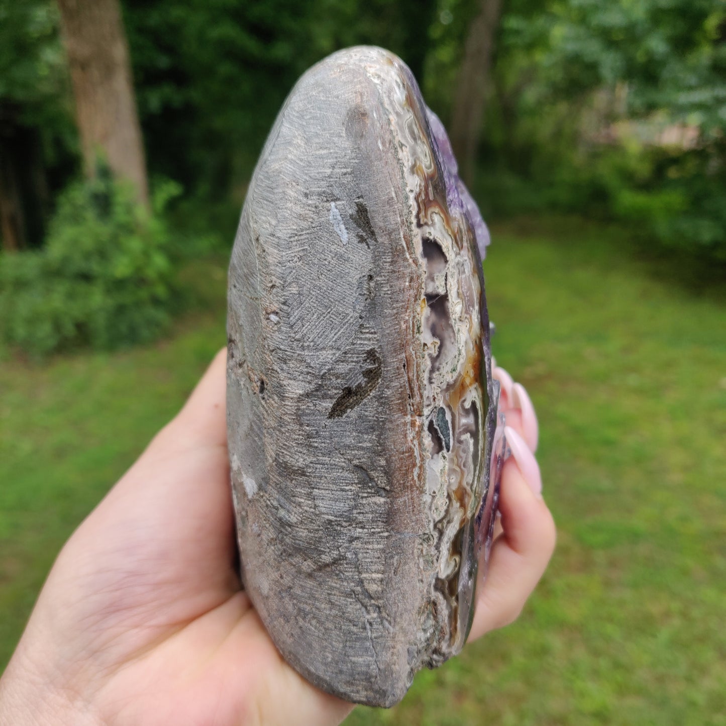 Amethyst Geode Free Form, Polished (#15) - Simply Affinity